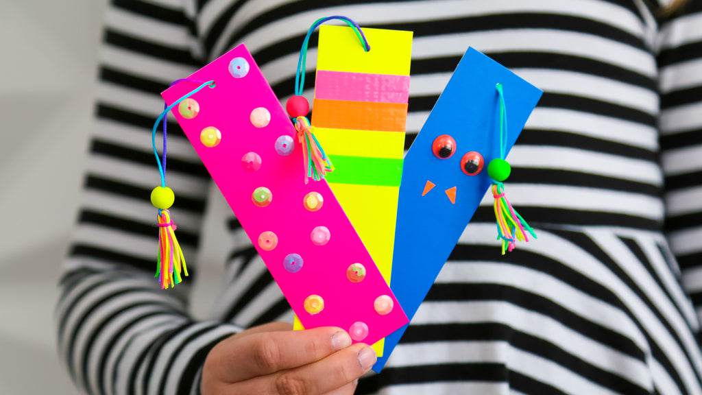 DIY Tassled Bookmarks Craft for Kids