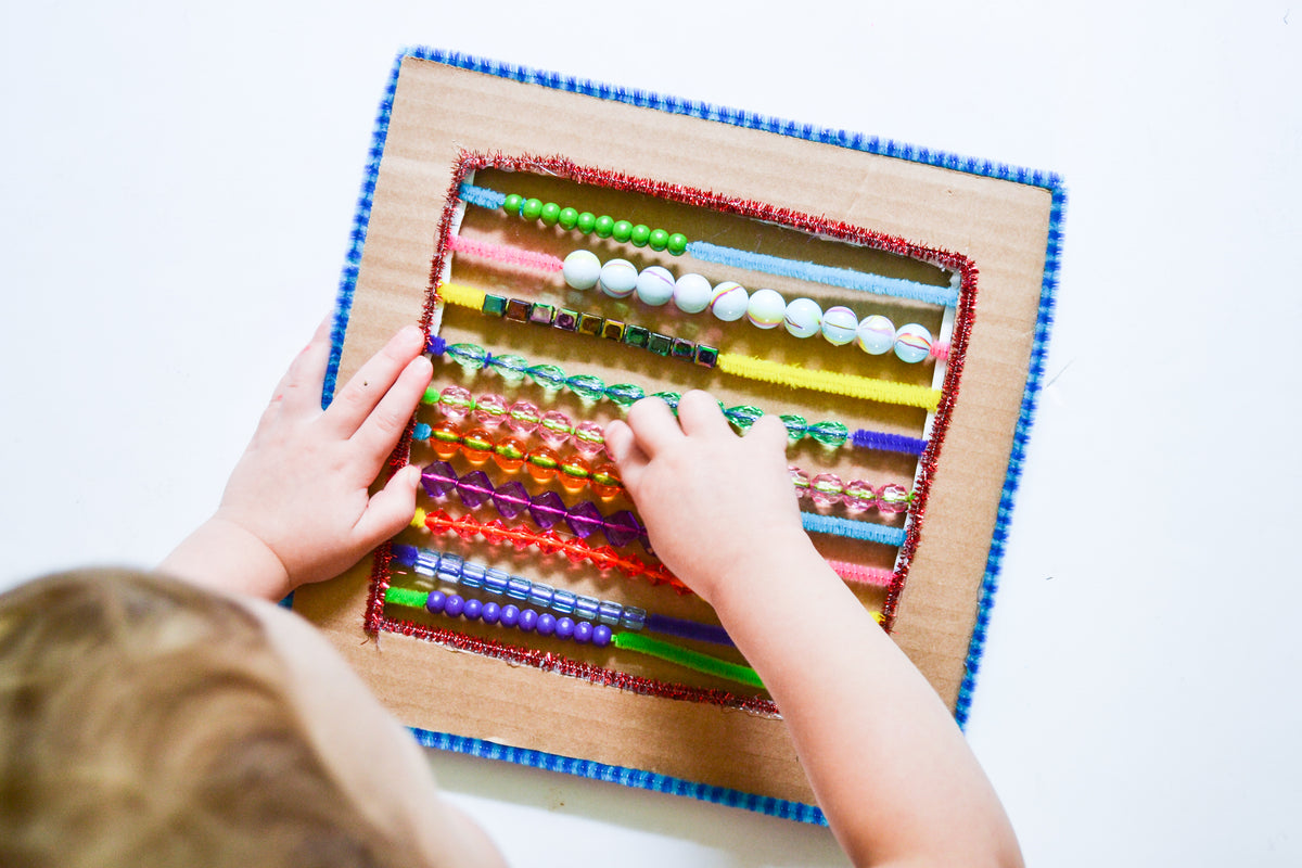 DIY Cardboard Abacus Kid Made Modern