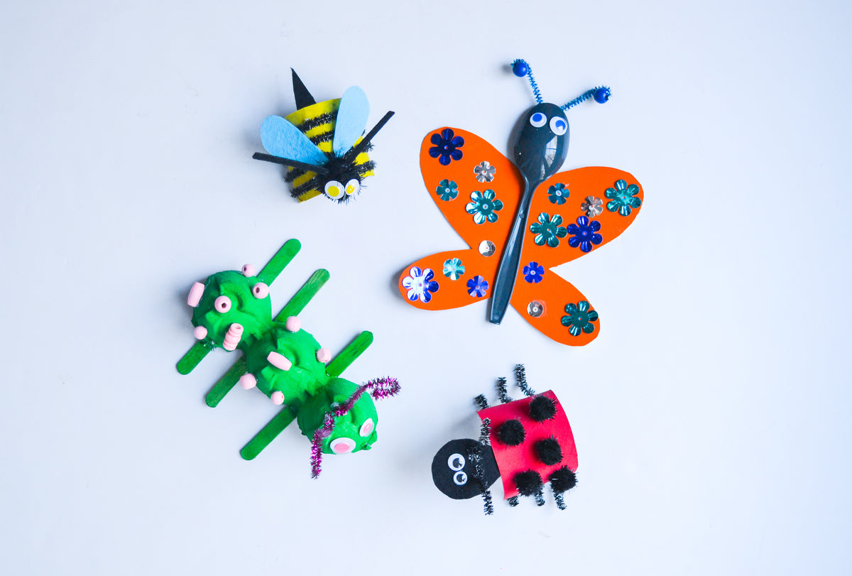Make Your Own Recycled Insects – Kid Made Modern