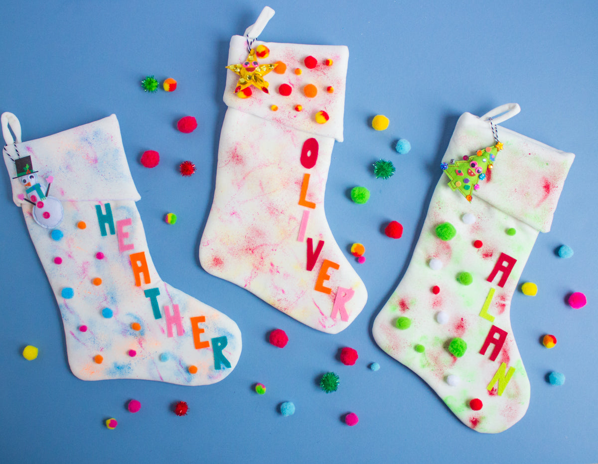 DIY Christmas Stockings – Kid Made Modern