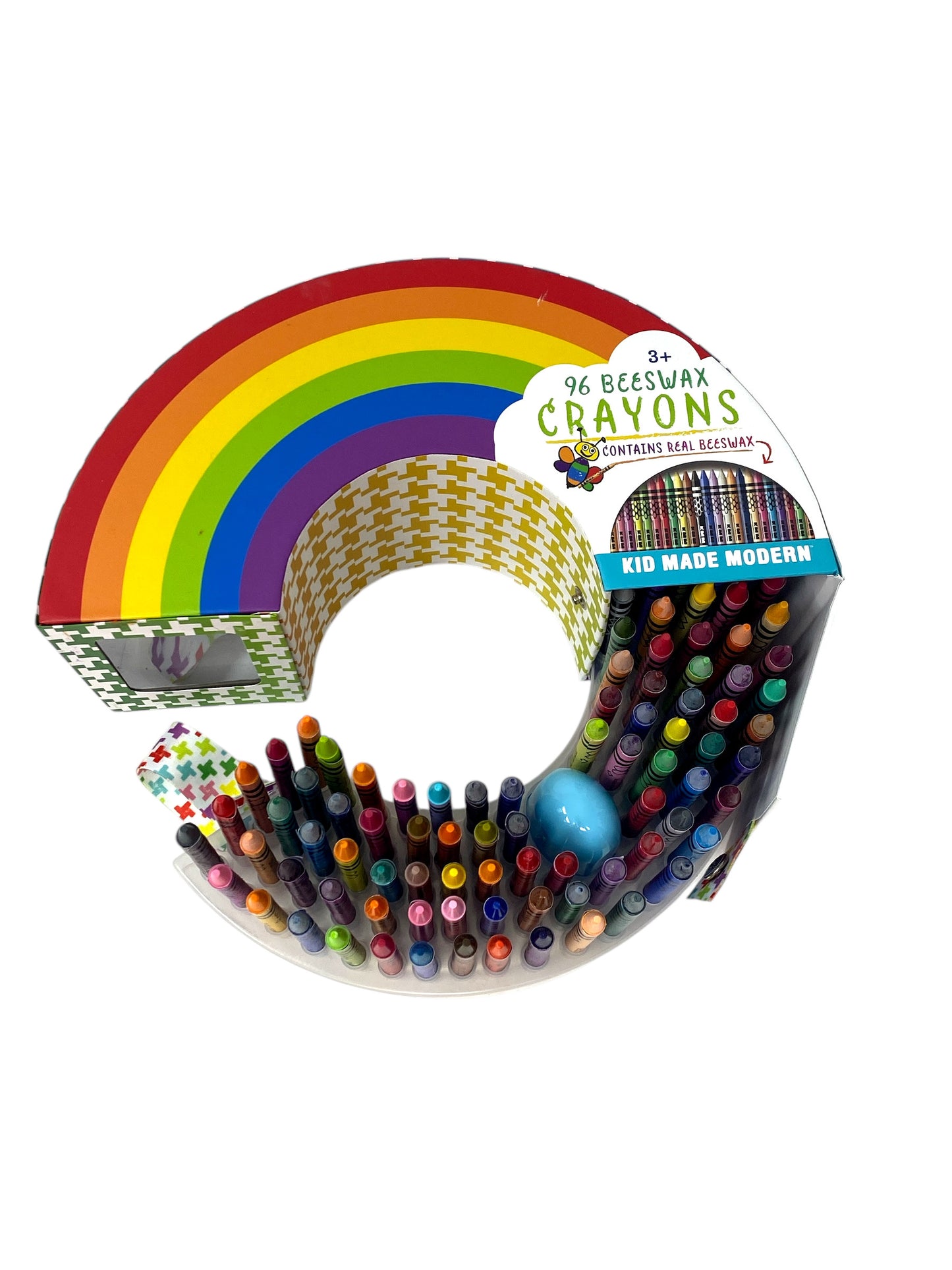 96 Count Crayons in Rainbow Storage Case