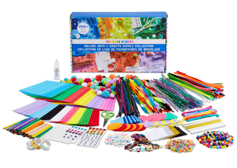 JTWEEN Arts and Crafts Supplies for Kids Craft Art Supply Kit for