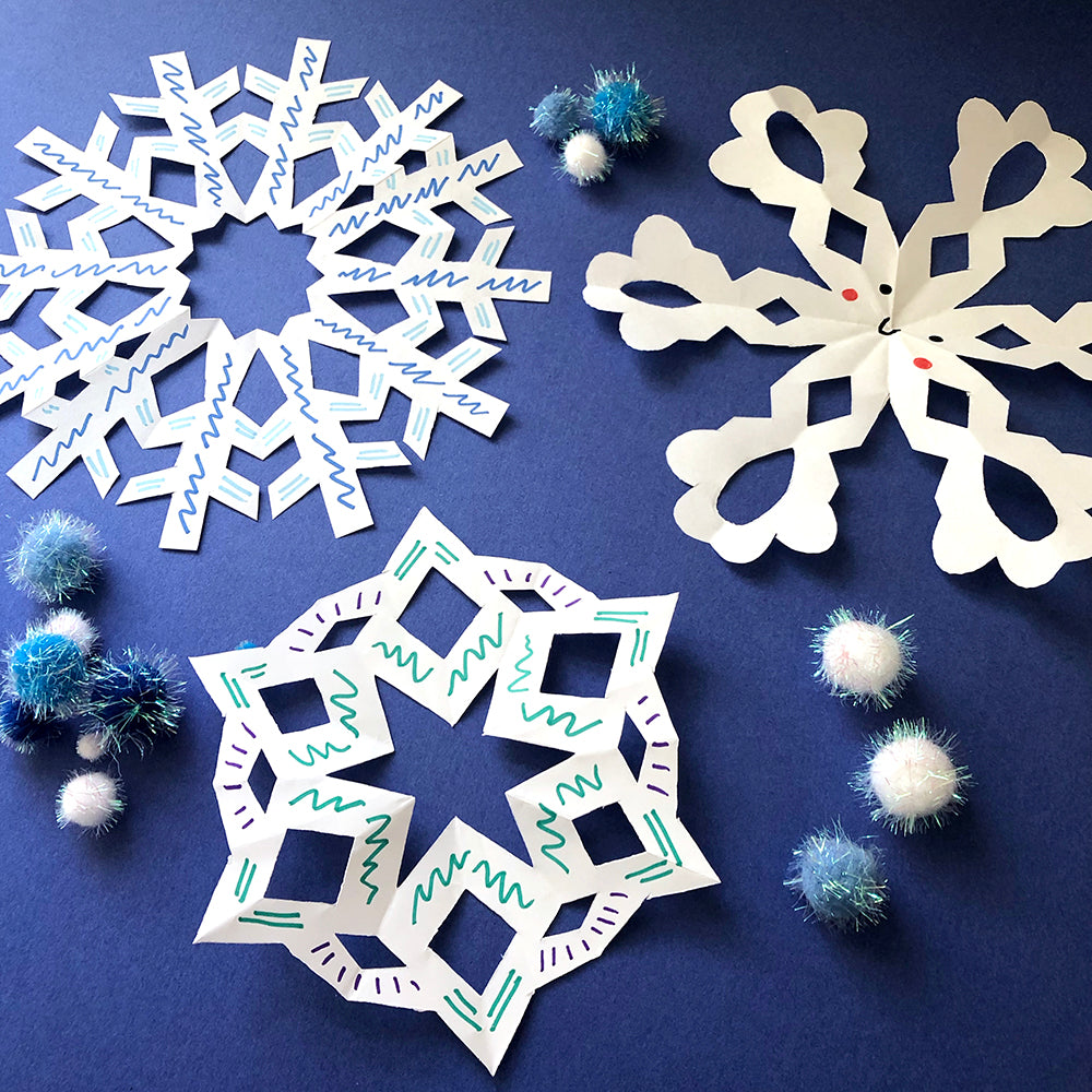 Snowflake Craft To Keep Kids Entertained On Winter Days