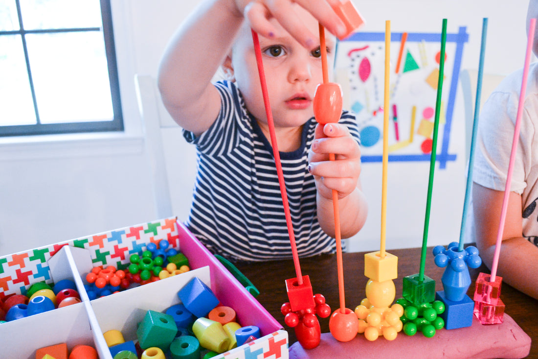 Toddler Color Sorting DIY