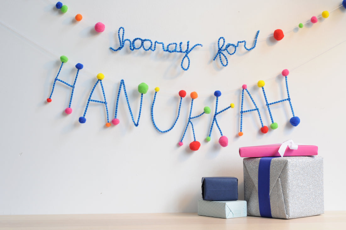 Make A Hanukkah Banner