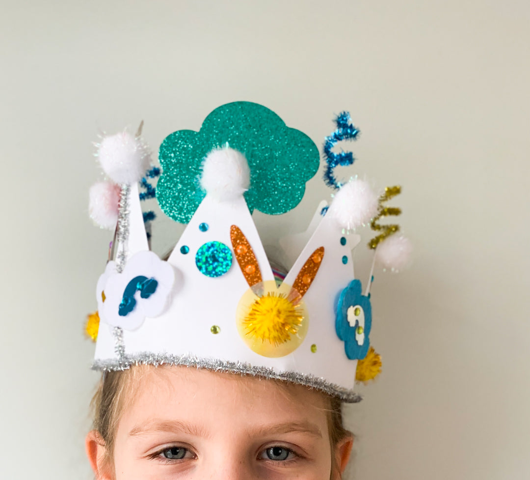 Birthday crowns for children discount