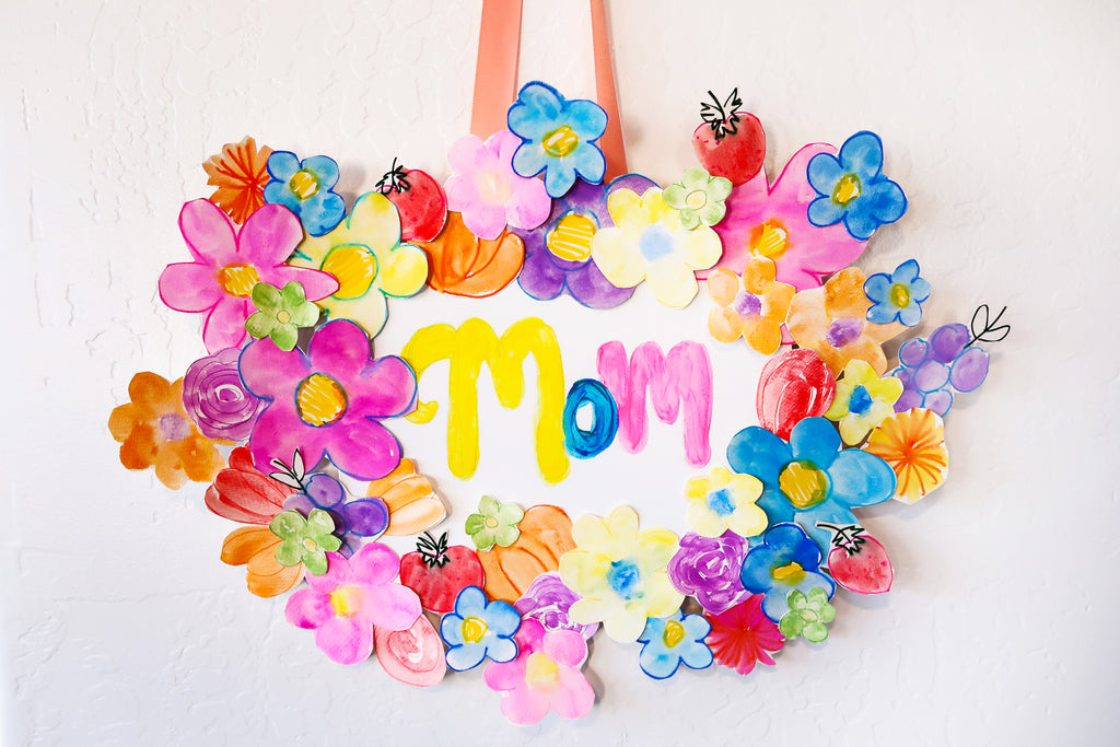 Mother’s Day Floral Wall Art DIY