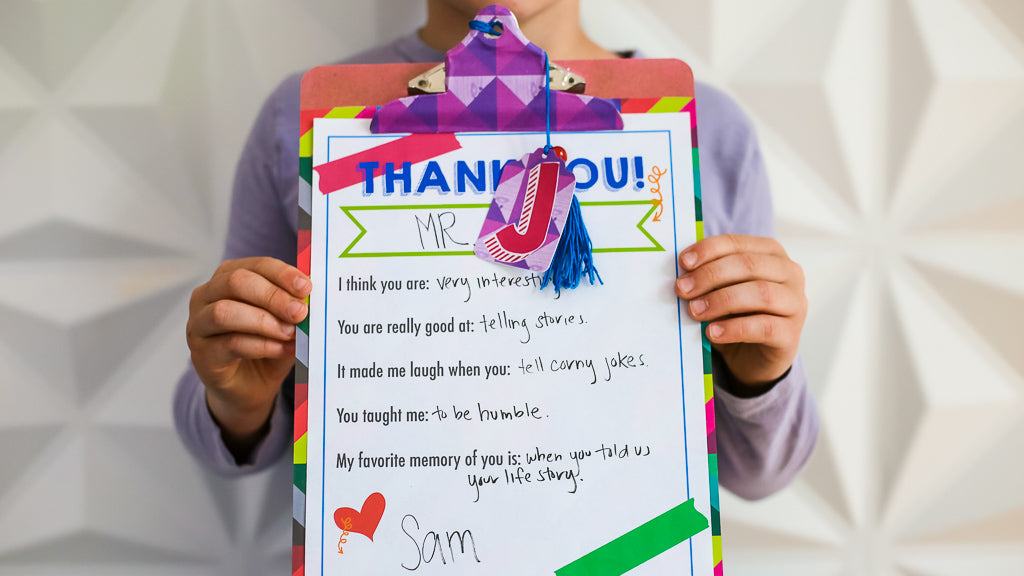 Teacher Appreciation Clipboard Craft