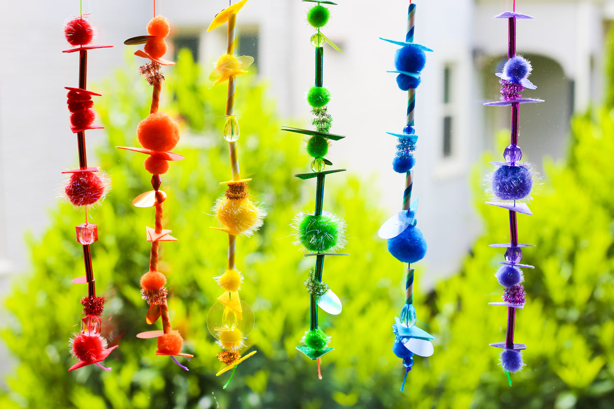 DIY Rainbow Window Decorations Kid Made Modern