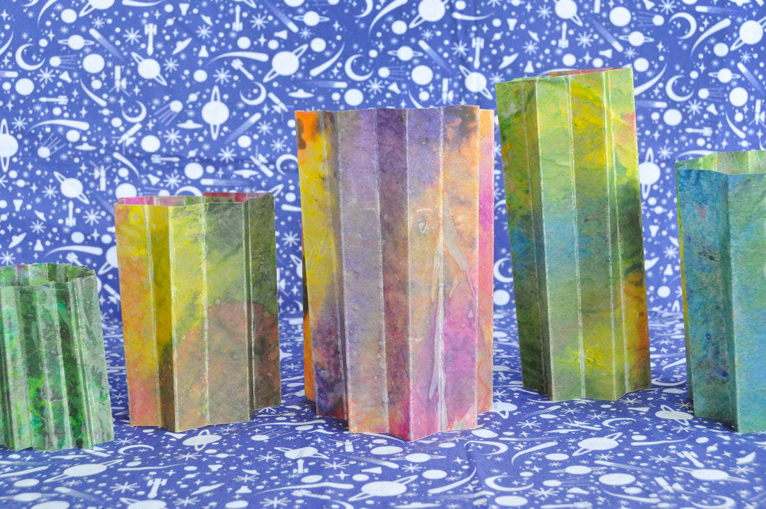 Diy Melted Crayon Lanterns