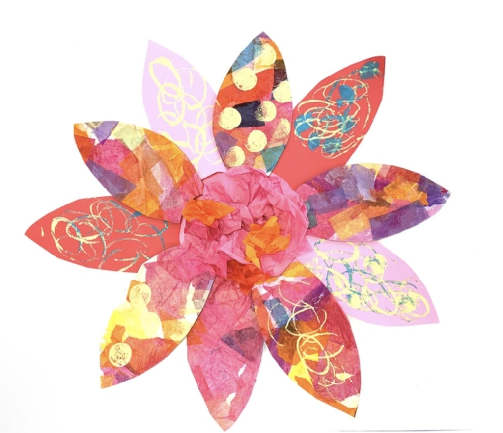 Flower crafts for kids