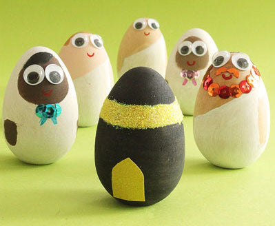 Painted Eid Al Adha Eggs