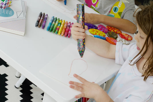 Teaching Kids How To Reuse Paper