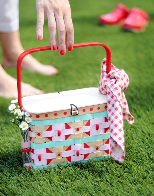 DIY Picnic Basket Purse Craft for Kids