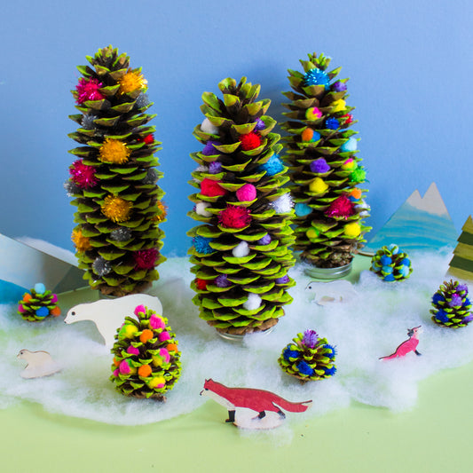 Pom Pom Tree DIY