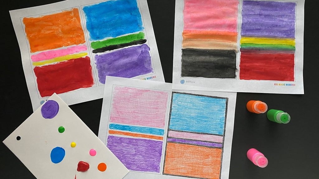 Art Lesson: Color Fields with M.J. Kocovski