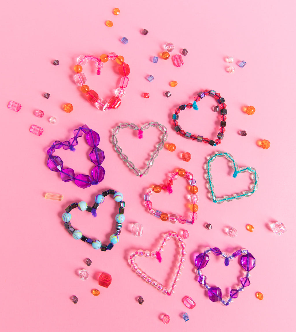 Valentine S Day Beaded Hearts DIY
