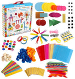 Kid Made Modern My First Arts & Crafts Set for Kids Ages 3 4 5 6 7 8+ - Ideal Preschool Craft Kits for Boys & Girls Toddler - 200+ Pieces Bulk Craft Supplies & Materials Kit for Fun Art Projects