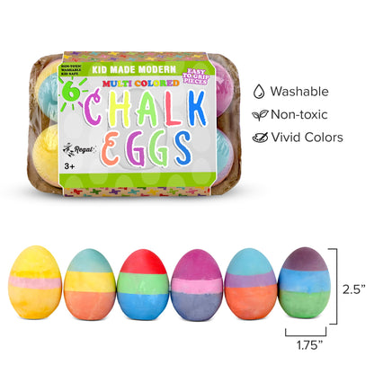 Neon Egg Chalk (6pck)