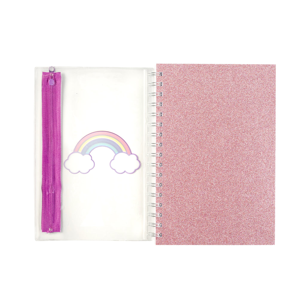 Kid Made Modern Journal with Pouch – Rainbow