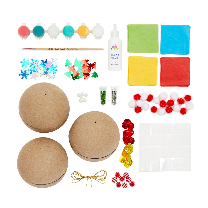 Paper Mache Ornament  All Kits
