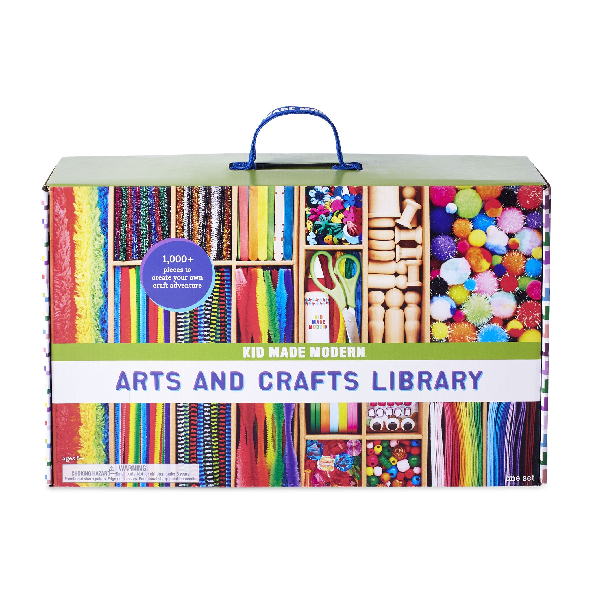  Arts and Crafts for Kids, 2200+ Piece Craft Kit Library in a  Box for Kids Age 4 5 6 7 8 9 10 11 & 12 Year Old Boys & Girls