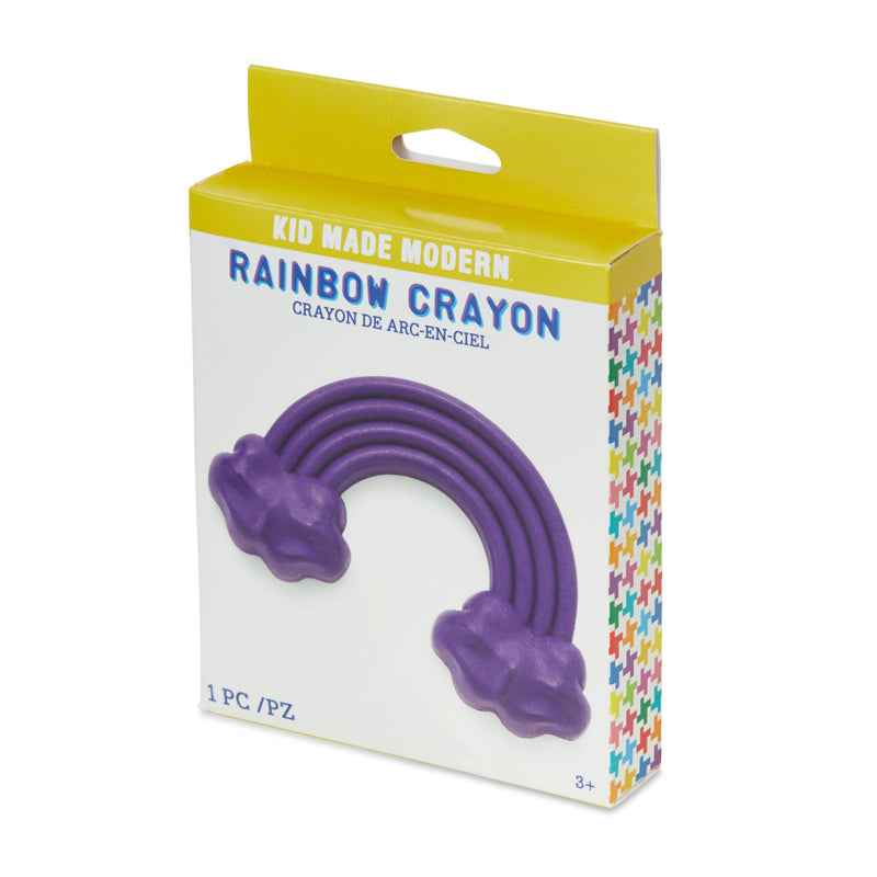 rainbow shaped crayon Right Side View