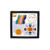 Handmade Modern Geo Pattern Cross Stitch Back Side