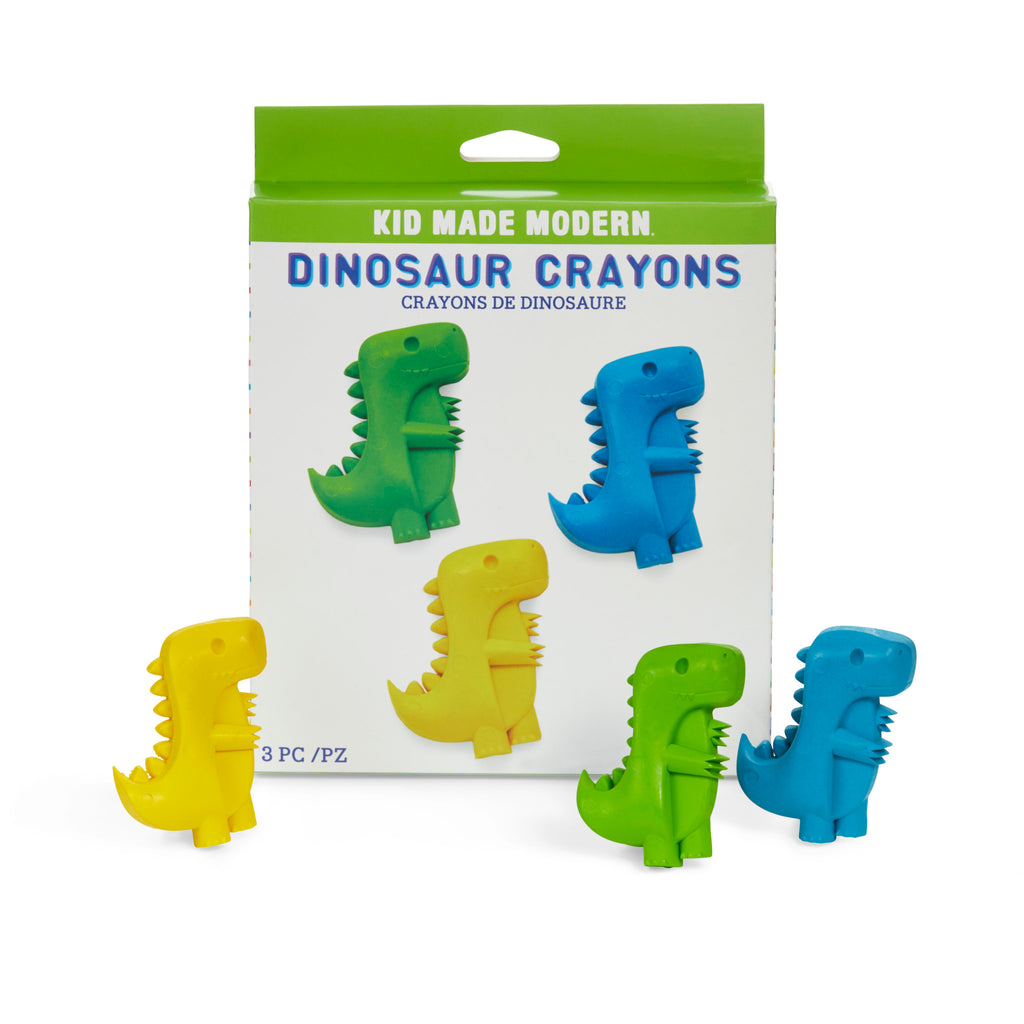 Kid Made Modern Dinosaur Crayons