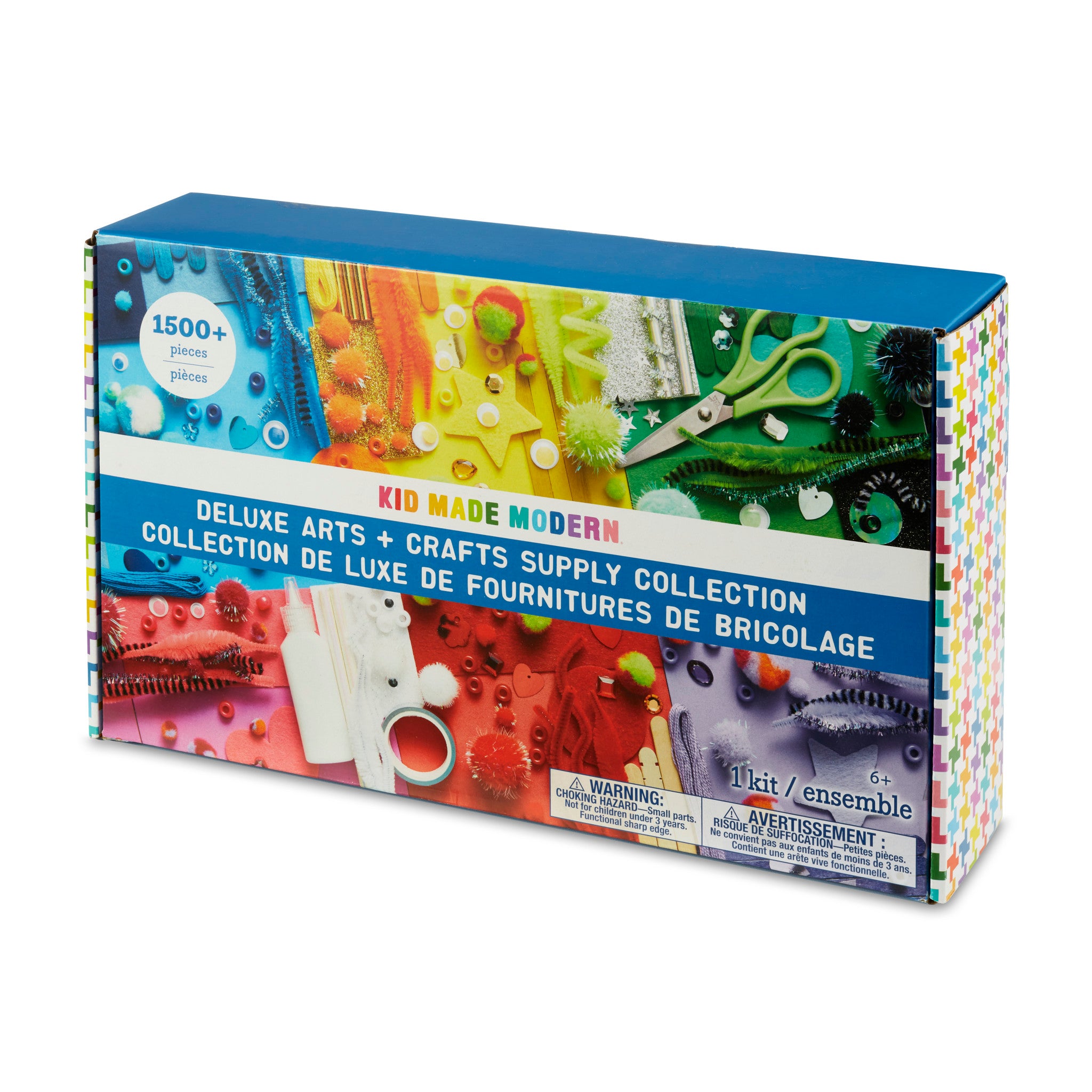 Kid Made Modern - Deluxe Arts and Crafts Supply Collection - 1500+ Piece -  DIY Kids Crafts - Bulk Craft Set - Create Your Own Art - Includes Art